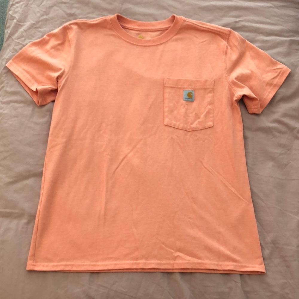 Coral Carhartt t shirt